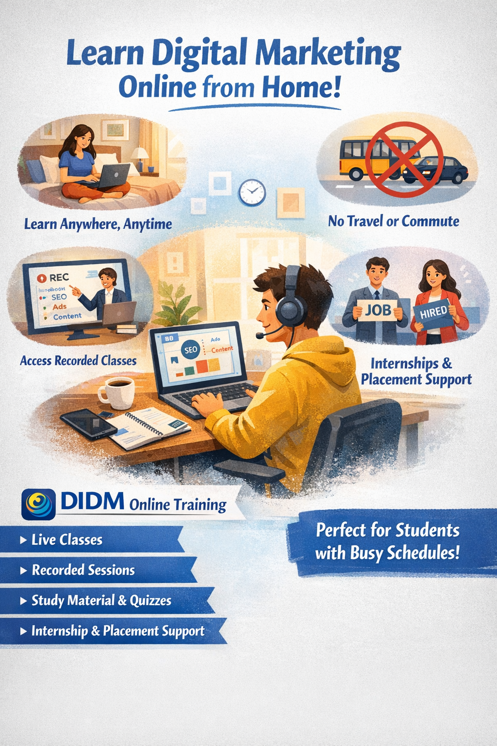 Best Digital Marketing Course for Students With Placement Support | DIDM